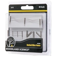 Woodland Scenics  HO Barbed Wire Fence