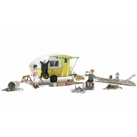 Woodland Scenics Ma & Pa's Trailer Haven - N Scale AS5341