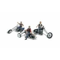 Woodland Scenics Bad Boy Bikers - N Scale AS5344