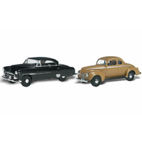 Woodland Scenics Cruisin' Coupes - HO Scale AS5536