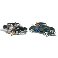 Woodland Scenics Getaway Gangsters - HO Scale AS5540