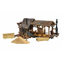 Woodland Scenics Buzz's Sawmill - HO Scale BR5044