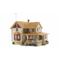 Woodland Scenics Corner Porch House - HO Scale BR5046