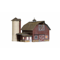 Woodland Scenics Old Weathered Barn - O Scale BR5865
