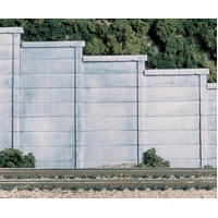 Woodland Scenics HO Concrete Retaining Wall - HO Scale C1258