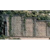 Woodland Scenics HO Cut Stone Retaining Wall - HO Scale C1259