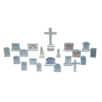 Woodland Scenics 20 Tombstones HO Scale Kit D201