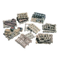 Woodland Scenics 15 Assorted Skids HO Scale Kit D204