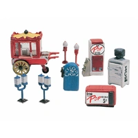 Woodland Scenics 8 Vending Machines HO Scale Kit D230