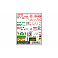 Woodland Scenics Data, Warning Labels and Commercial Signs DT557