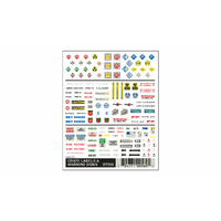 Woodland Scenics Crate Labels and Warning Signs DT560