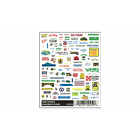 Woodland Scenics Mini-Series Business Signs DT572