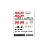 Woodland Scenics Reefer Cars/Armour/Miller/Hormel HO Scale DT611