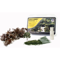 Woodland Scenics Medium Green Forest Canopy - Small F1664