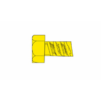 Woodland Scenics Hex Head Screws 1-72 1/8 - 5 per pkg H869
