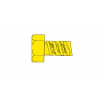Woodland Scenics Hex Head Screws 1-72 1/2 - 5 per pkg H872