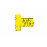 Woodland Scenics Hex Head Screws 2-56 1/8 - 5 per pkg H873