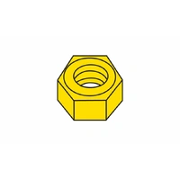 Woodland Scenics Hex Nuts 0-80 - 5 ea H882