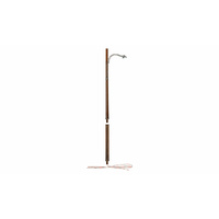 Woodland Scenics HO Wooden Pole Street Lights  3pkt JP5630