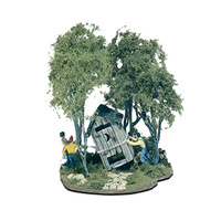 Woodland Scenics Outhouse Mischief HO Scale Kit M108
