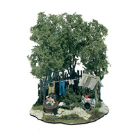 Woodland Scenics Saturday Night Bath HO Scale Kit M110