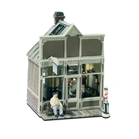 Woodland Scenics Floyd's Barber Shop HO Scale Kit M111