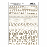 Woodland Scenics Extended Gothic R.R. Gold MG736