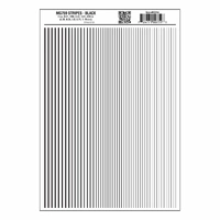 Woodland Scenics Stripes Black MG759