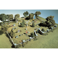 Woodland Scenics Maple Leaf Cemetery HO Scale Kit S131