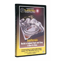 Woodland Scenics SubTerrain: Build A Layout Fast and Easy - DVD ST1400
