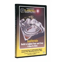 Woodland Scenics SubTerrain: Build A Layout Fast and Easy - DVD ST1400