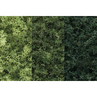 Woodland Scenics Light, Medium and Dark Green - 36/pkg TR1101
