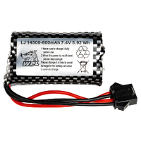 WPL 7.4V 800mAh 10C Li-ion Battery