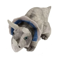 Wild Republic Dinosauria Triceratops 15" Plush Toy