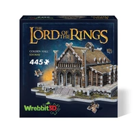 Wrebbit 3D Lord of the Rings Golden Hall Edoras Puzzle