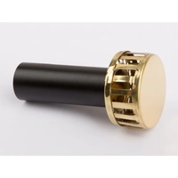 Wilesco 1572 Smoke Stack. Brass Black (D305. 456)
