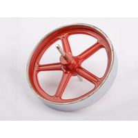 Wilesco 01690 Flywheel. 100 mm Diameter. With Axle (D20.24)