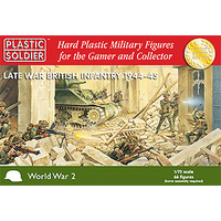 Plastic Soldier 1/72 Late War British Infantry 1944-45 Plastic Model Kit