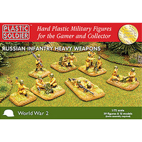 Plastic Soldier 1/72 Soviet Heavy Weapons (WWII) Plastic Model Kit