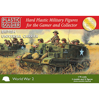 Plastic Soldier 1/72 British Universal Carrier Plastic Model Kit