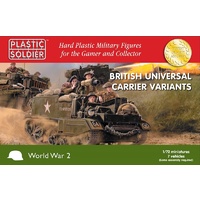 Plastic Soldier 1/72 British Universal Carrier Variants Plastic Model Kit