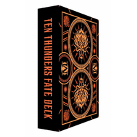 Malifaux: Ten Thunders Fate Deck