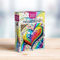 Yazz Puzzle Mosaic Heart 1023pc Jigsaw Puzzle