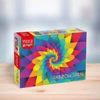 Yazz Puzzle Rainbow Spiral 1000pc Jigsaw Puzzle
