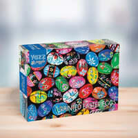 Yazz Puzzle Painted Easter Eggs 1000pc Jigsaw