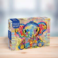 Yazz Puzzle Baby Elephant 1000pc Jigsaw Puzzle