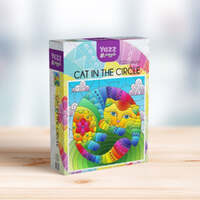Yazz Puzzle Cat in the Circle 1023pc Jigsaw Puzzle
