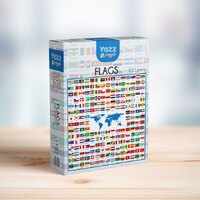 Yazz Puzzle Flags 1023pc Jigsaw Puzzle