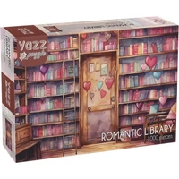 Yazz Romantic Library 1000pc Jigsaw Puzzle