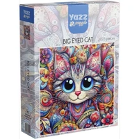 Yazz Big Eyed Cat 1023pc Jigsaw Puzzle